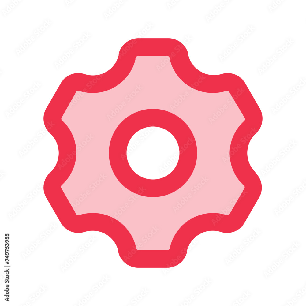 settings outline fill icon