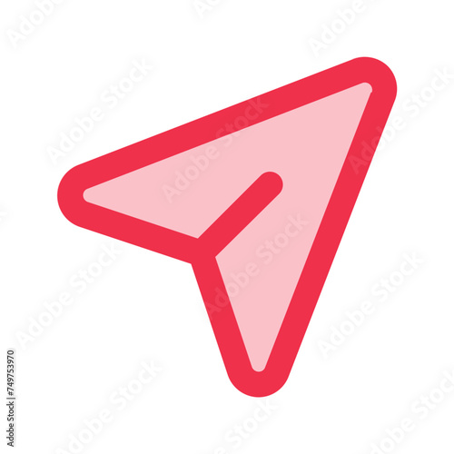 send outline fill icon