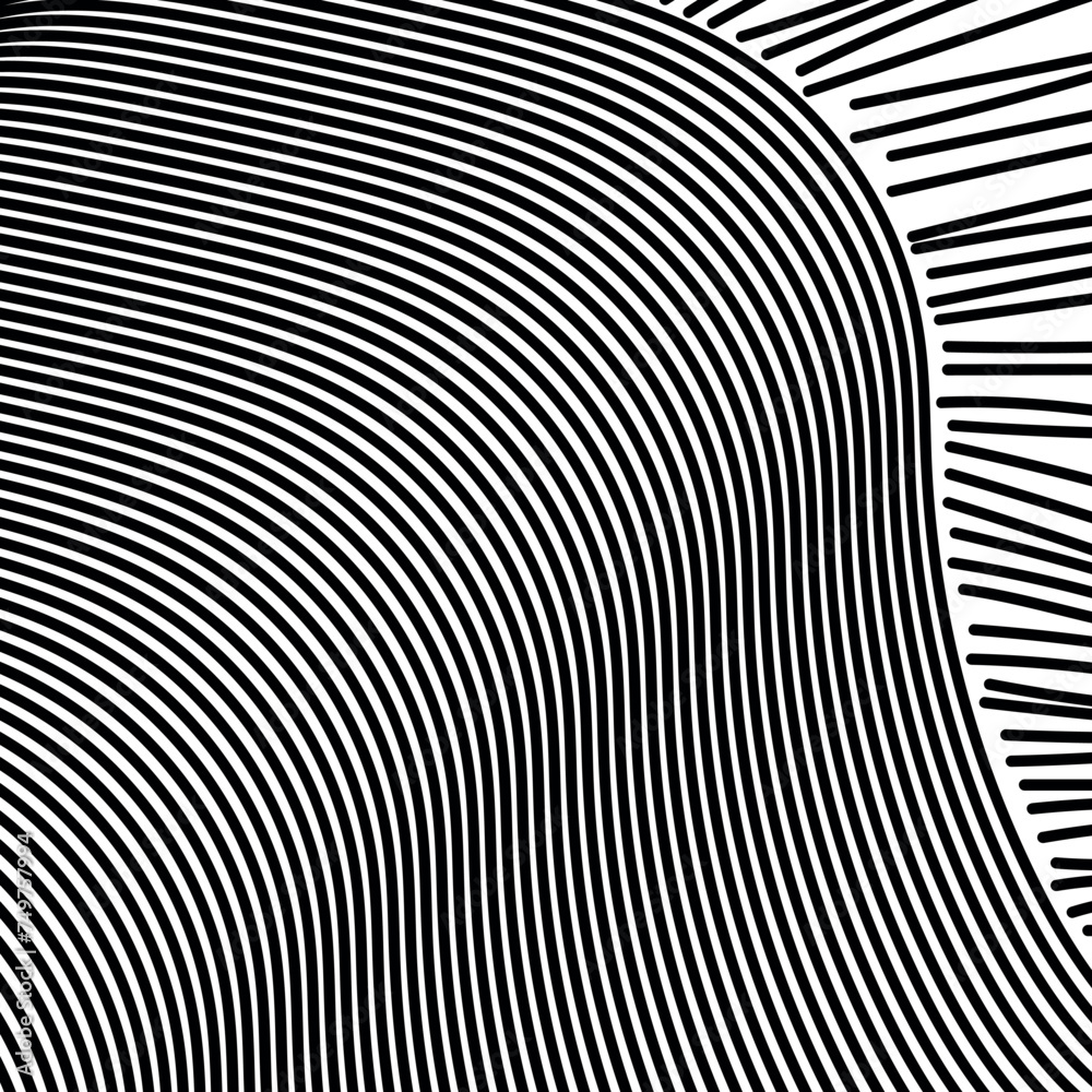 The wavy, striped texture covers most of the screen.