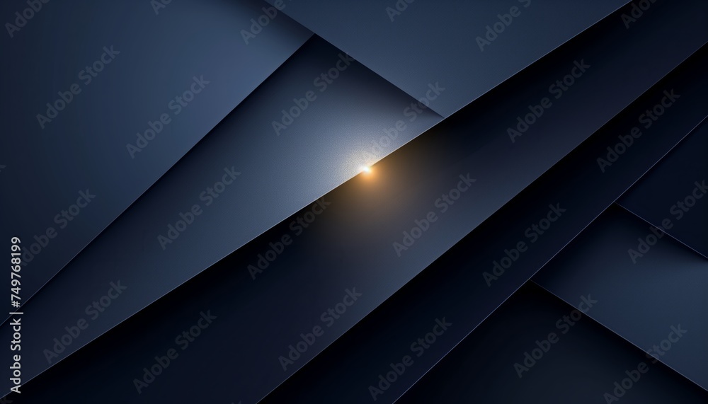 Modern black blue abstract background. Geometric shape. 3d effect. Lines stripes. Cut paper effect Modern black blue abstract background. Geometric shape. 3d effect. Lines stripes. Cut paper effect