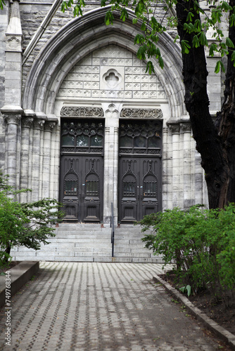 Universite du Quebec - old Eglise Saint Jacques - Saint Catherine Street Est - Montreal - Quebec - Canada