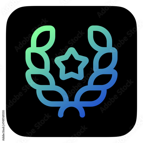 Editable award, laurel, achievement, nomination vector icon. Movie, cinema, entertainment. Part of a big icon set family. Perfect for web and app interfaces, presentations, infographics, etc