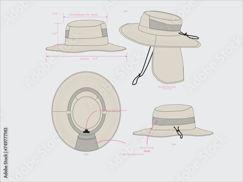 Hat illustration