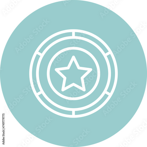 Badge Vector Line Multi Circle