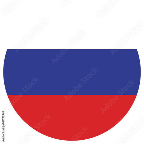 russia national flag, transparent background