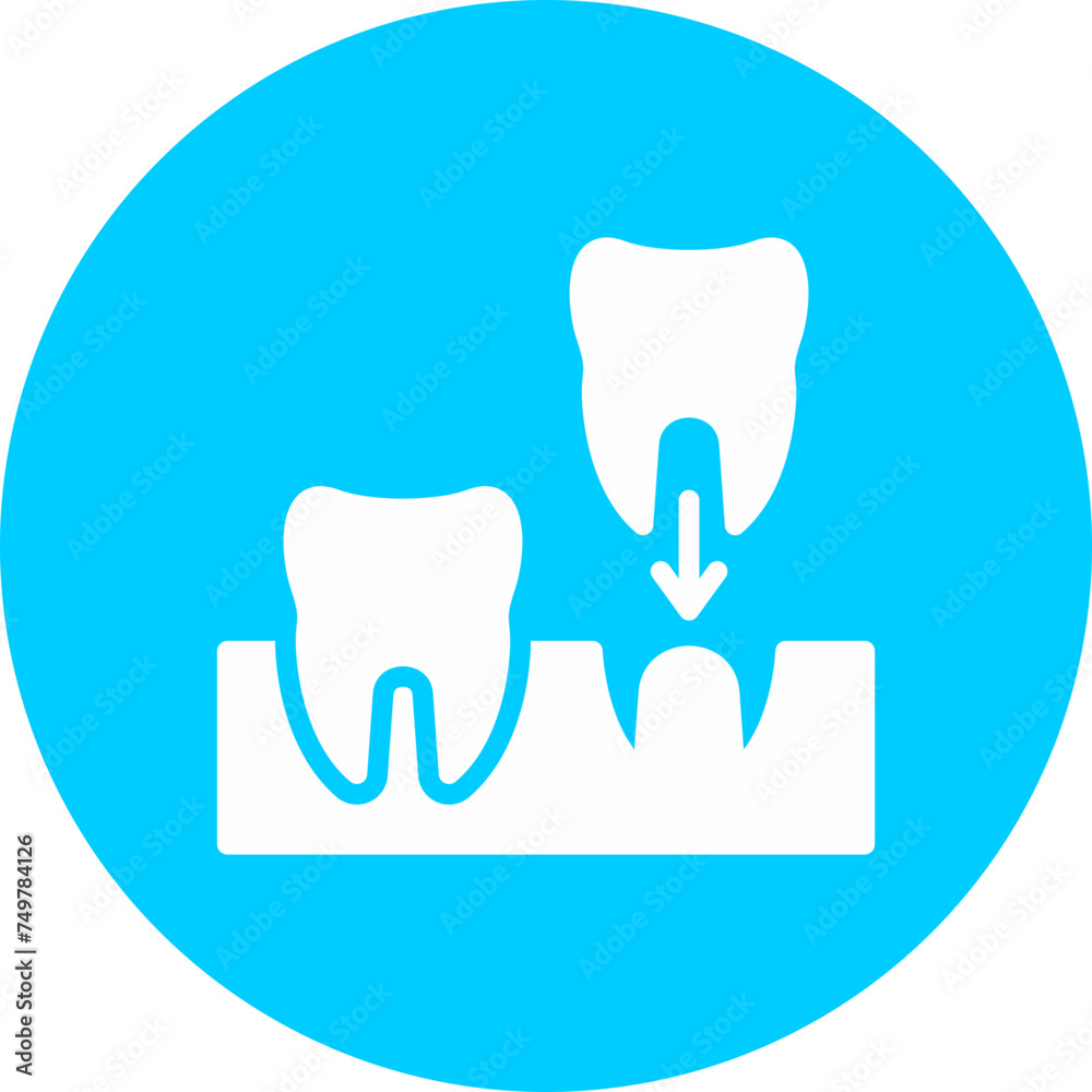 Implants Vector Glyph Multi Circle Implants Vector Glyph Multi Circle