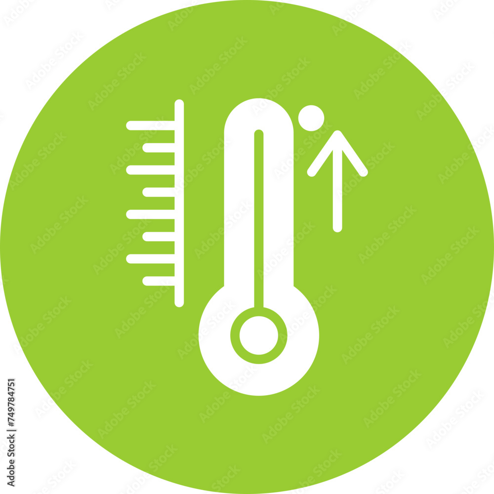 Temperature Vector Glyph Multi Circle Temperature Vector Glyph Multi Circle