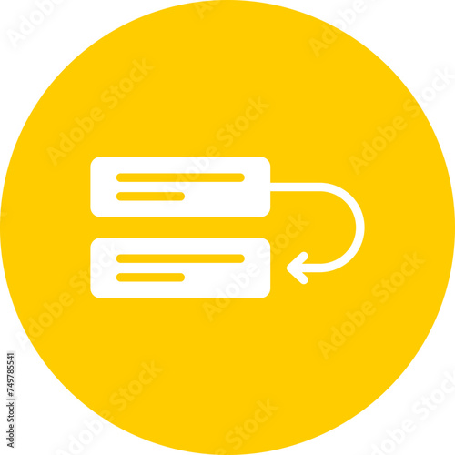 Timeline Vector Glyph Multi Circle