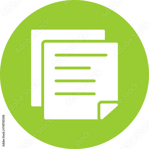Note Vector Glyph Multi Circle