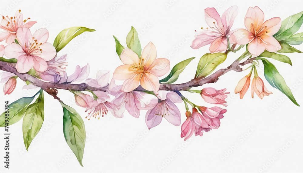 background with flowers cherry blossom branch background with flowers cherry blossom branch