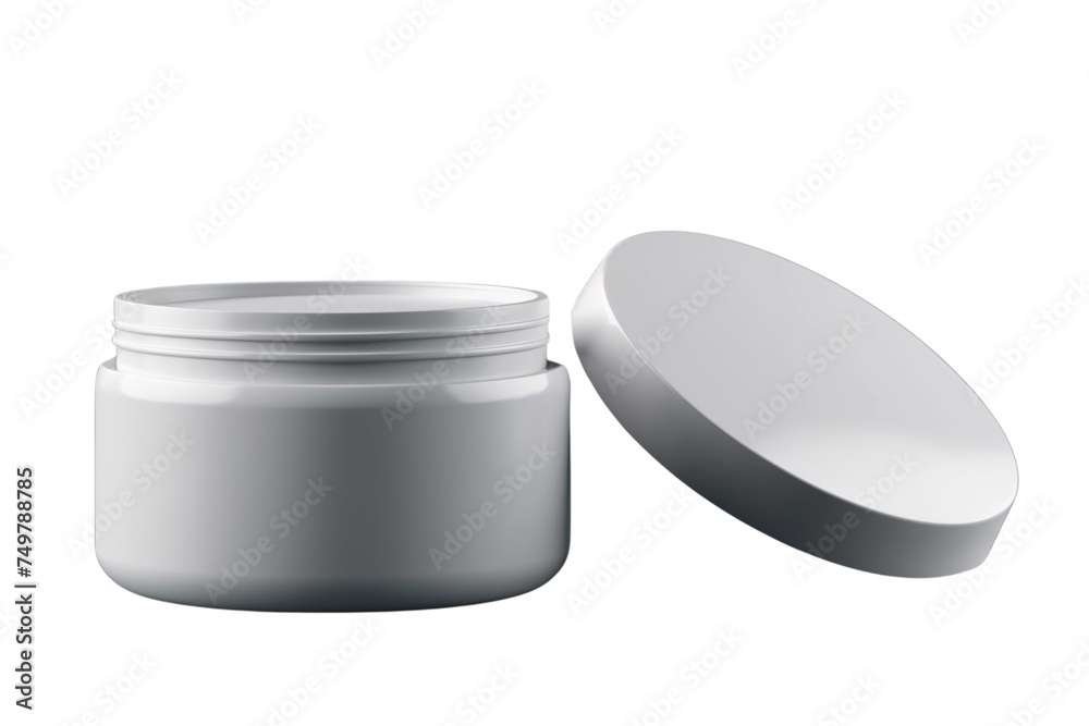 Cosmetic jar container PNG image with transparent background Cosmetic jar container PNG image with transparent background