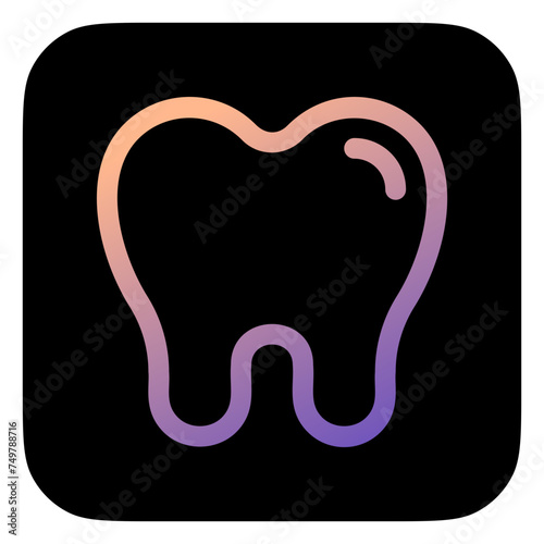 Editable molar, premolar, tooth vector icon. Dentistry, healthcare, medical. Part of a big icon set family. Perfect for web and app interfaces, presentations, infographics, etc