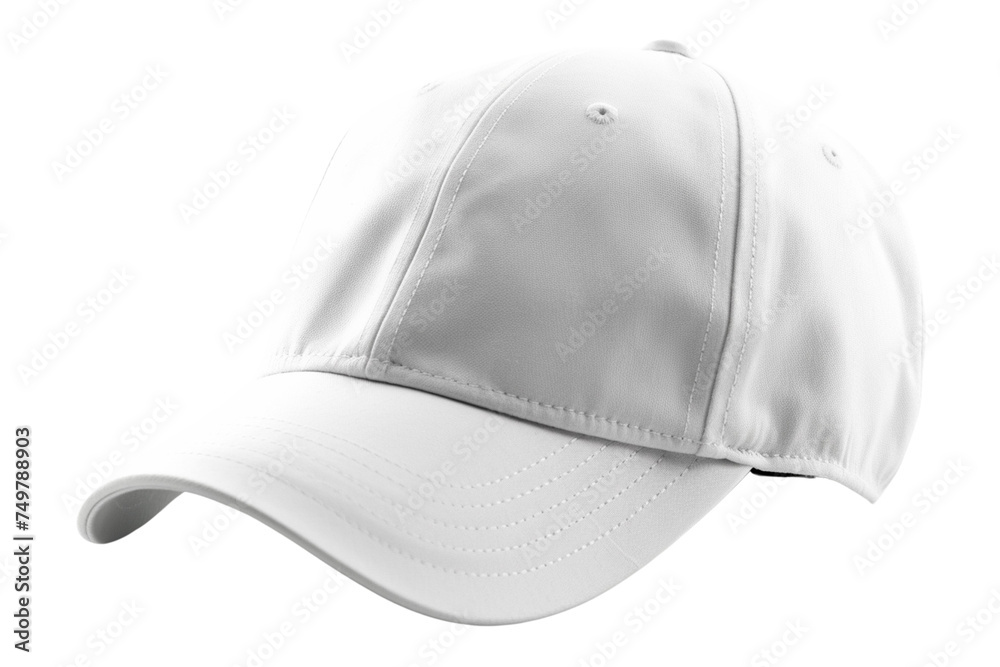 White cap mockup on transparent background PNG image White cap mockup on transparent background PNG image