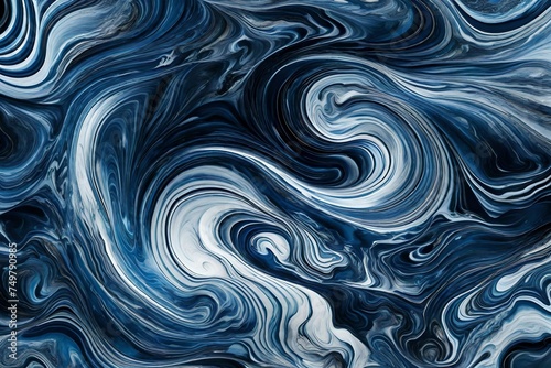 abstract blue background generated by AI technology