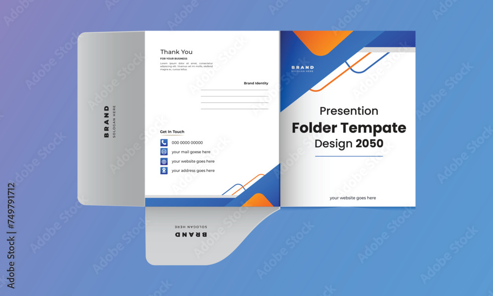Document folder design