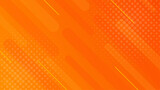 Abstract orange gradient background with halftone effect. Modern wallpapers. Suitable for templates, sale banners, events, ads, web and pages