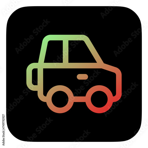 Editable off-road car vector icon. Vehicles, transportation, travel. Part of a big icon set family. Perfect for web and app interfaces, presentations, infographics, etc