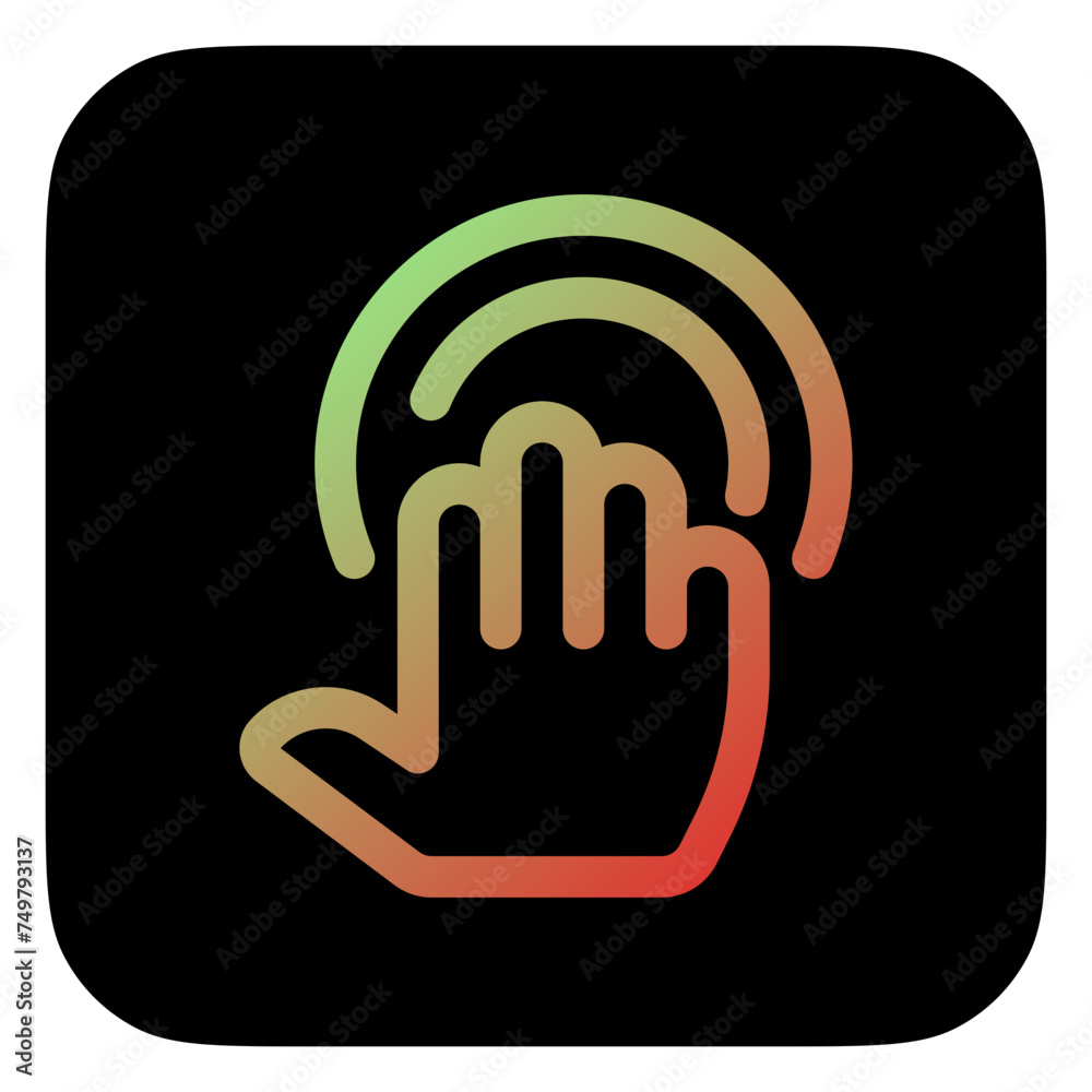 Editable four fingers hold vector icon. Part of a big icon set family. Perfect for web and app interfaces, presentations, infographics, etc Editable four fingers hold vector icon. Part of a big icon set family. Perfect for web and app interfaces, presentations, infographics, etc