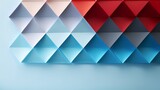 Abstract Paper Pyramid Background - Copy Space Available for Business Cards and Web