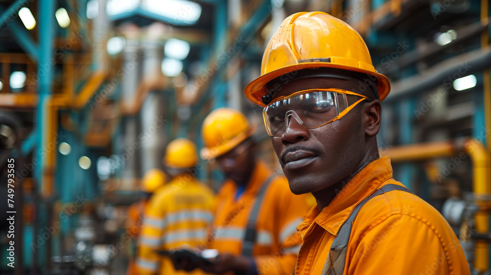 Diverse Defenders: Workers from Various Backgrounds in Safety Equipment Diverse Defenders: Workers from Various Backgrounds in Safety Equipment