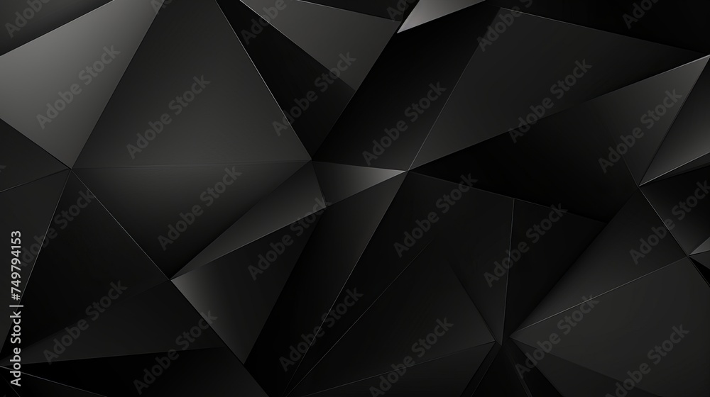 Black and White Abstract Geometric Background with 3D Effect - Lines, Triangles, Light, Glow, Shadow - Modern and Futuristic Black and White Abstract Geometric Background with 3D Effect - Lines, Triangles, Light, Glow, Shadow - Modern and Futuristic