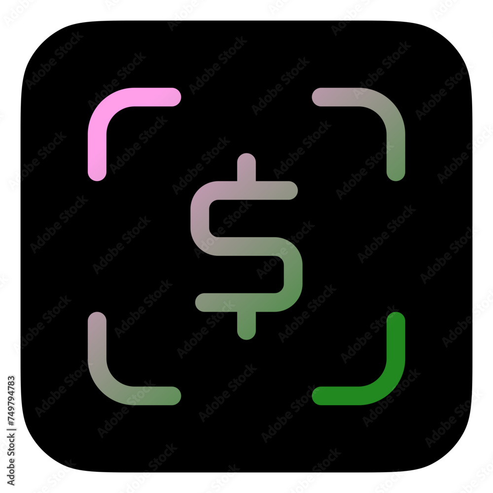 Editable scan to pay, target profit vector icon. Part of a big icon set family. Finance, business, investment, accounting. Perfect for web and app interfaces, presentations, infographics, etc Editable scan to pay, target profit vector icon. Part of a big icon set family. Finance, business, investment, accounting. Perfect for web and app interfaces, presentations, infographics, etc