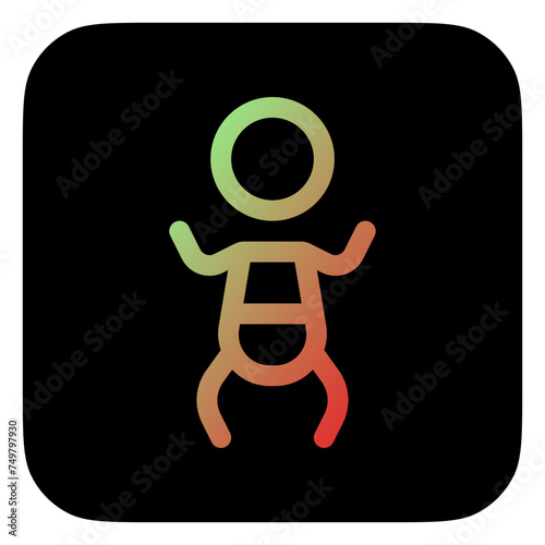 Editable baby, nursing room vector icon. Part of a big icon set family. Perfect for web and app interfaces, presentations, infographics, etc