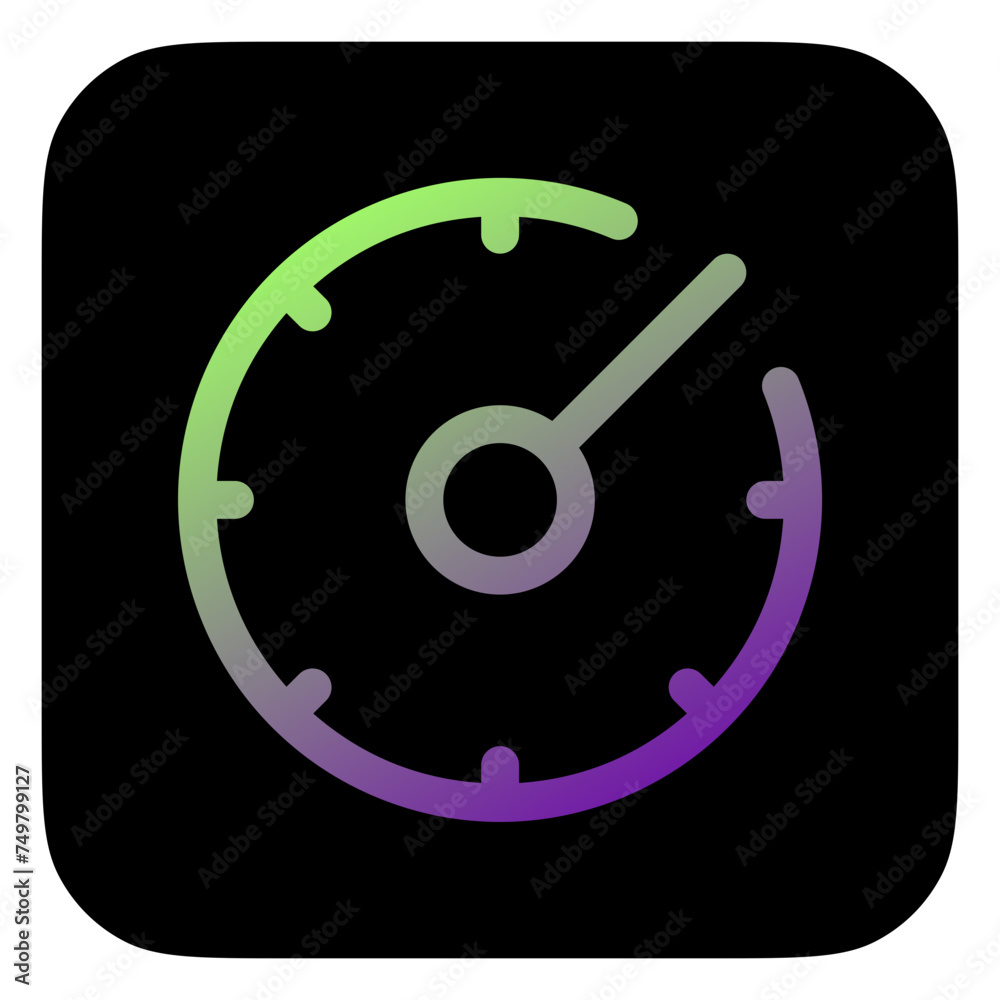 Editable vector speedometer icon. Part of a big icon set family. Perfect for web and app interfaces, presentations, infographics, etc Editable vector speedometer icon. Part of a big icon set family. Perfect for web and app interfaces, presentations, infographics, etc