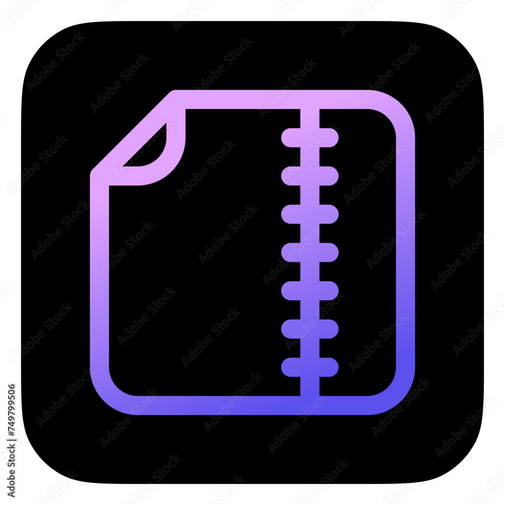 Editable vector archive compressed file icon. Part of a big icon set family. Perfect for web and app interfaces, presentations, infographics, etc Editable vector archive compressed file icon. Part of a big icon set family. Perfect for web and app interfaces, presentations, infographics, etc