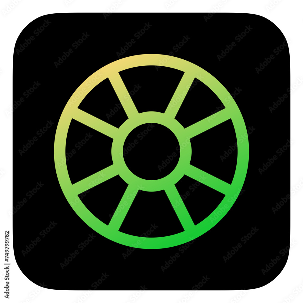 Fototapeta premium Editable vector help support lifebuoy icon. Part of a big icon set family. Perfect for web and app interfaces, presentations, infographics, etc