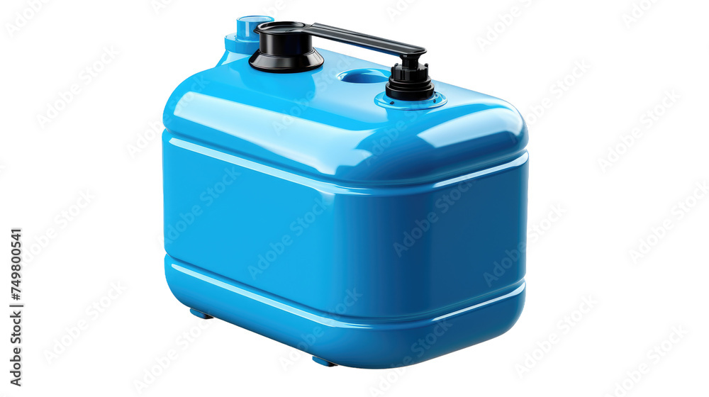 Blue Plastic Container. A blue plastic container with a black handle is shown against a plain background. The container appears to be sturdy and practical suitable for storage or transport. Blue Plastic Container. A blue plastic container with a black handle is shown against a plain background. The container appears to be sturdy and practical suitable for storage or transport.