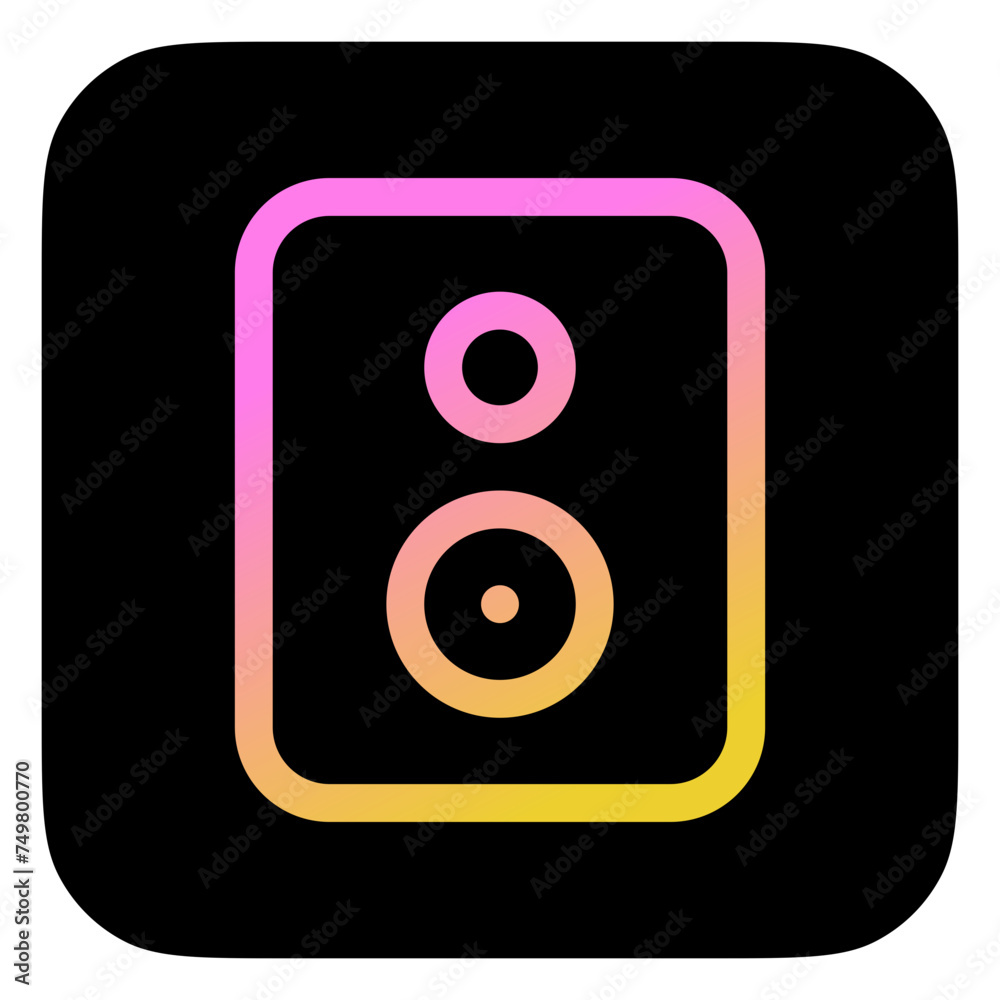 Editable vector loudspeaker amplifier icon. Black, transparent white background. Part of a big icon set family. Perfect for web and app interfaces, presentations, infographics, etc Editable vector loudspeaker amplifier icon. Black, transparent white background. Part of a big icon set family. Perfect for web and app interfaces, presentations, infographics, etc