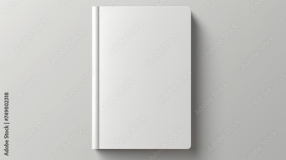 Vector Mockup of Booklet Isolated. Closed Vertical Magazine or Brochure Template on White Background. 3D Illustration for Your Design. Vector Mockup of Booklet Isolated. Closed Vertical Magazine or Brochure Template on White Background. 3D Illustration for Your Design.