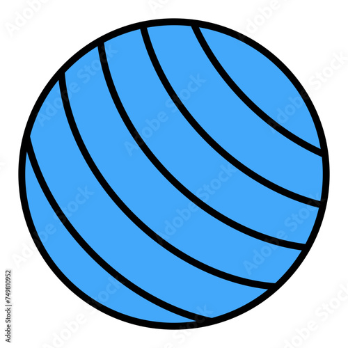 Gym Ball Icon