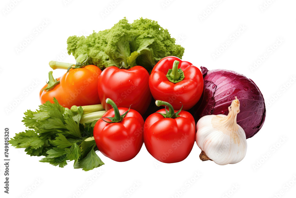 Assorted Vegetables Pile. A variety of fresh vegetables are piled on a white background, showcasing different types like carrots, broccoli, tomatoes, and bell peppers. Assorted Vegetables Pile. A variety of fresh vegetables are piled on a white background, showcasing different types like carrots, broccoli, tomatoes, and bell peppers.