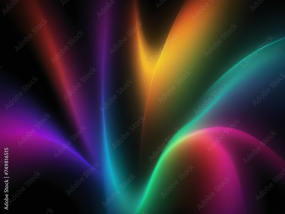 abstract colorful glowing lines abstract colorful glowing lines