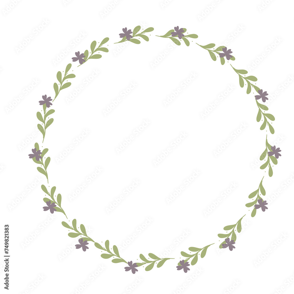 Hand drawn floral frames with flowers. Wreath. Elegant logo template. Vector illustration for labels, branding business identity, wedding invitation Hand drawn floral frames with flowers. Wreath. Elegant logo template. Vector illustration for labels, branding business identity, wedding invitation