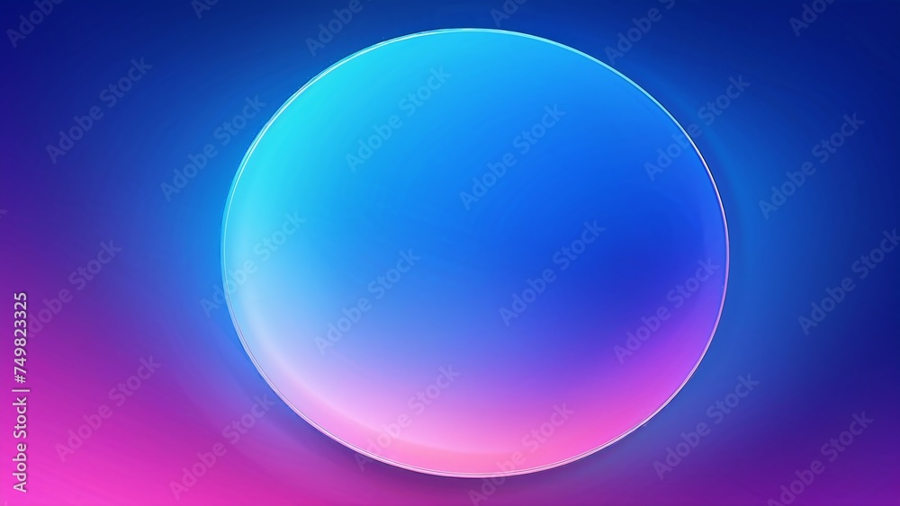 Gradient background with circle
