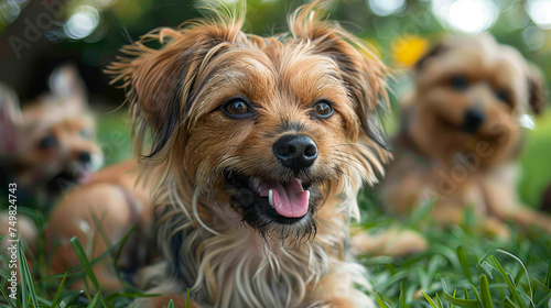 Pet Party: A Gathering of Multiethnic Owners and Their Furry Friends