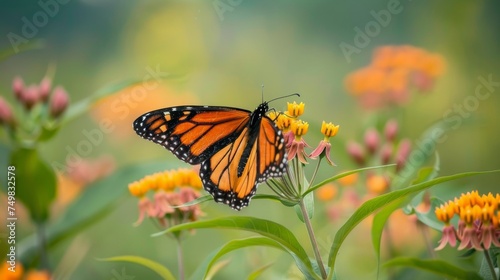 Close-Up Monarch: Milkweed Rest © MSS Studio