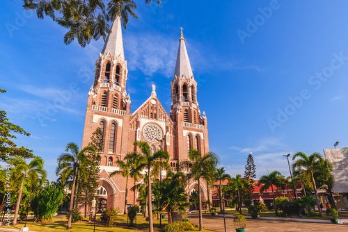Saint Marys Cathedral, aka Immaculate Conception Cathedral, at Yangon, Myanmar Burma