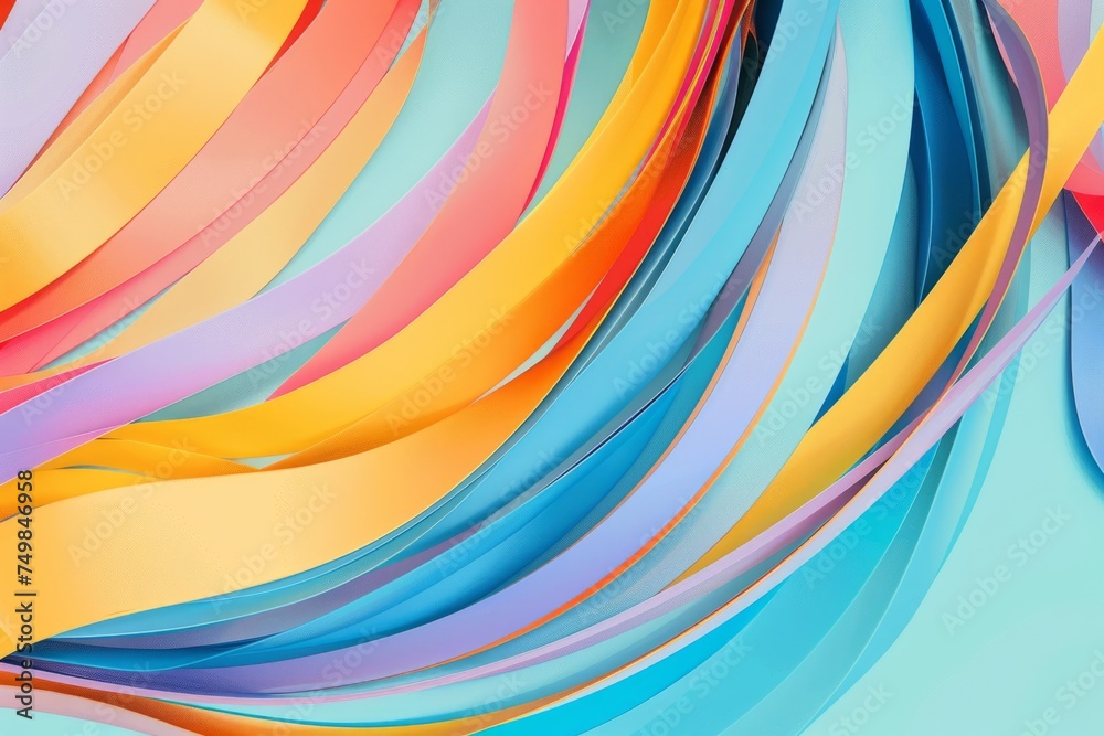 Colors of May, periwinkle blue, pastel pink and soft pastel yellow with space for your text fo awareness day in may Colors of May, periwinkle blue, pastel pink and soft pastel yellow with space for your text fo awareness day in may