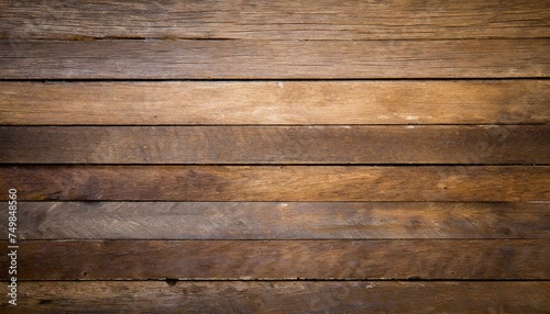 old planks wooden background or wood grain brown texture, Ai Generate