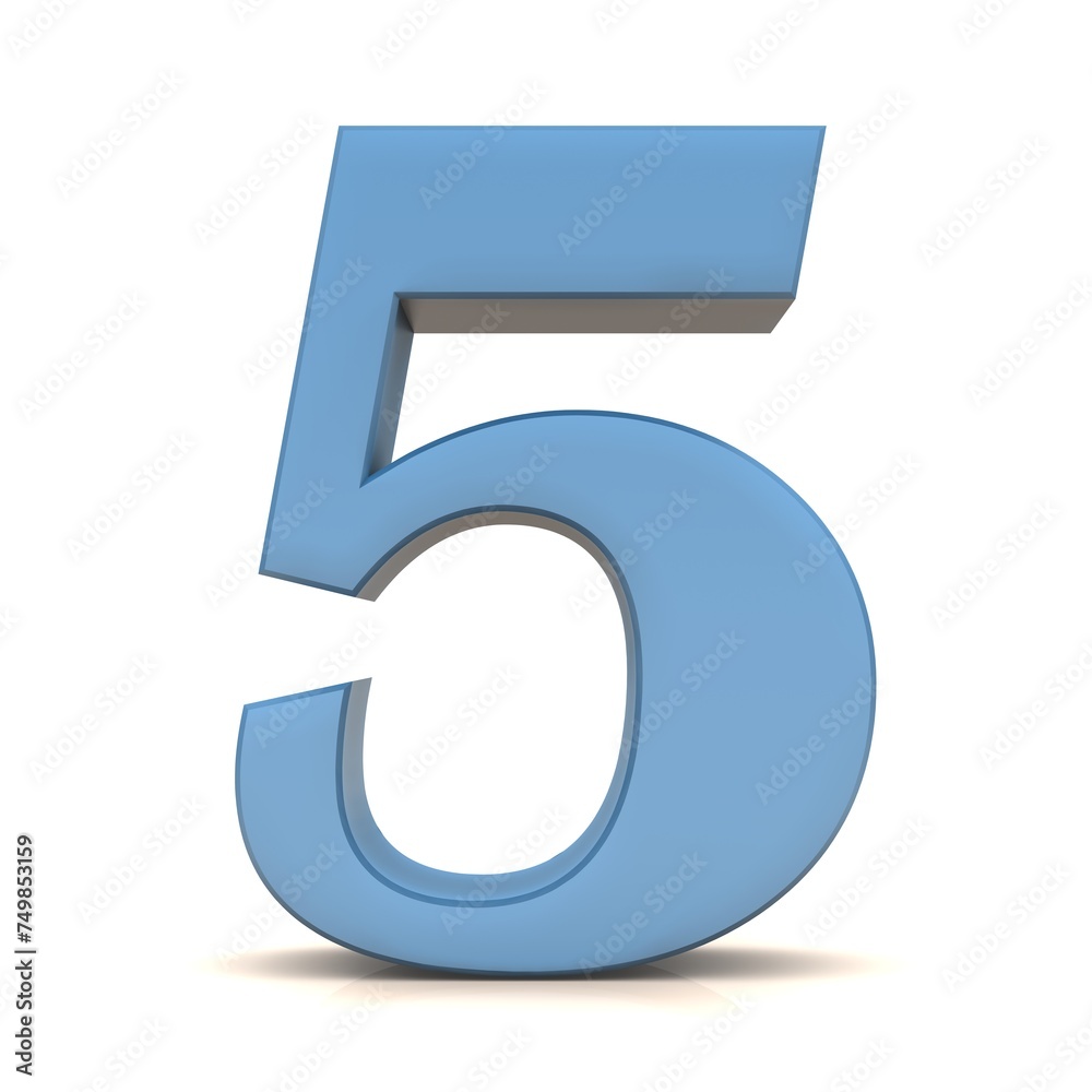 5 five number blue colored sign graphic illustration in high resolution for print and business 5 five number blue colored sign graphic illustration in high resolution for print and business
