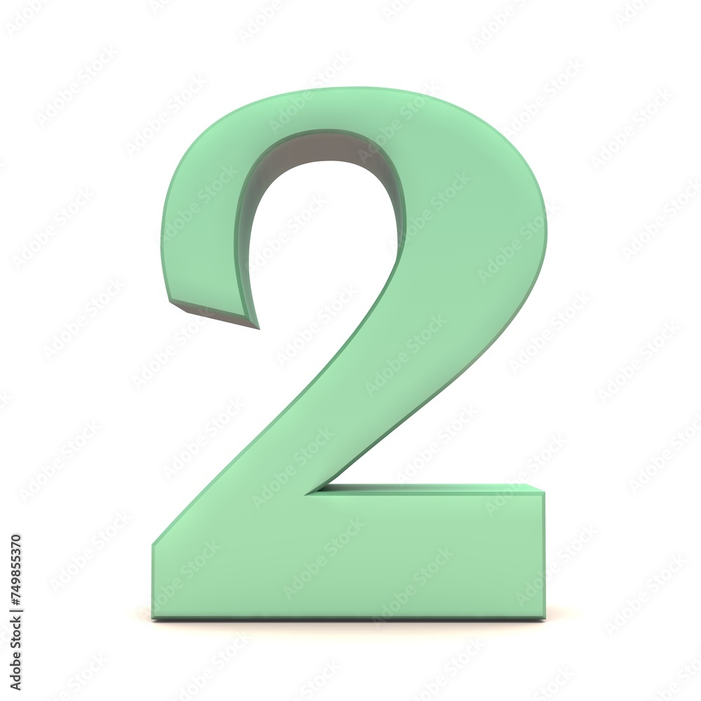2 two green number sign graphic illustration in high resolution for business and print isolated on white background 2 two green number sign graphic illustration in high resolution for business and print isolated on white background