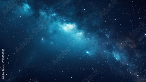 Empty space or starry night sky background. © Wp Background