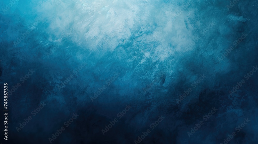 Gradient backdrop with soft, blurry, dark blue grains.