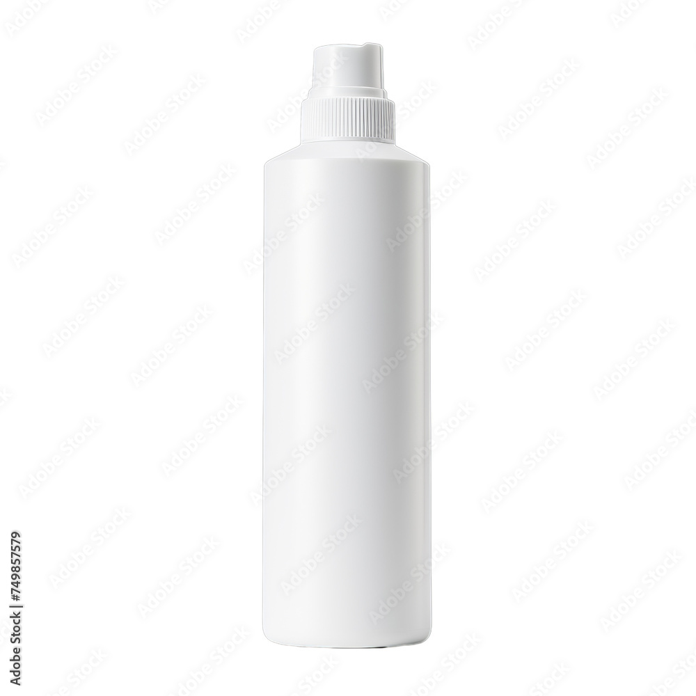 A blank plastic sunscreen bottle isolated on transparent background, png A blank plastic sunscreen bottle isolated on transparent background, png