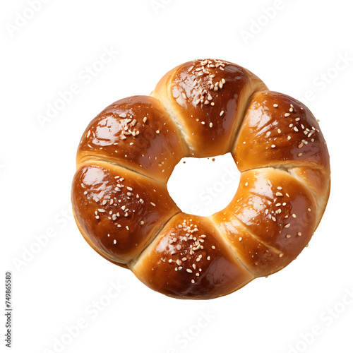 Soft Pretzels image isolated on a transparent background PNG photo