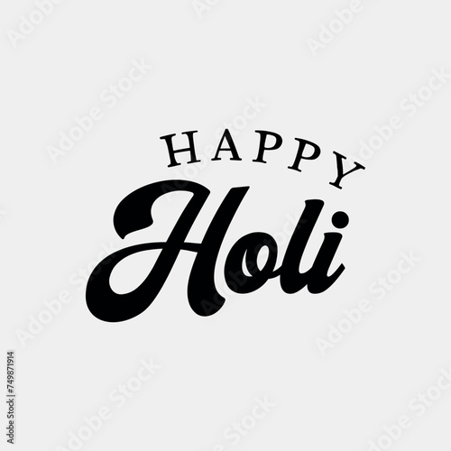 Holi day design and t shirt